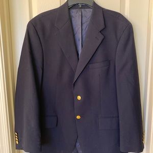 Chaps Ralph Lauren size 42R Navy Blazer